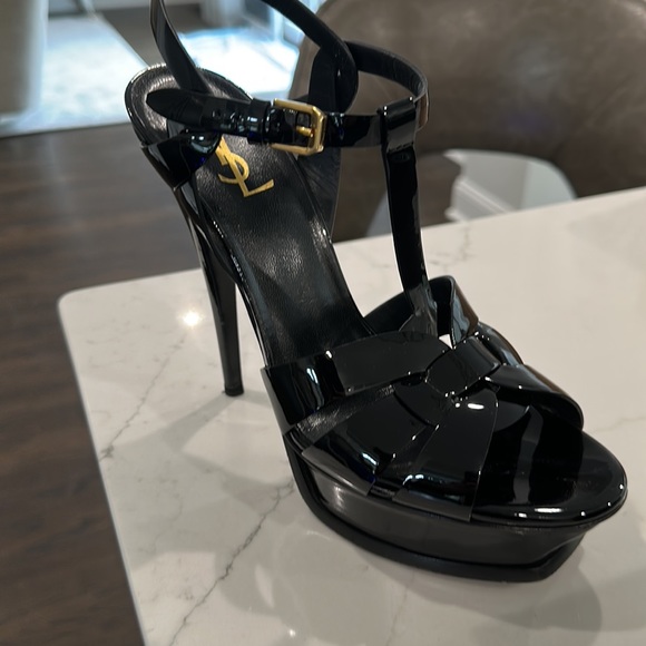 YSL platform shoe size 40 worn 1 time - Picture 3 of 3